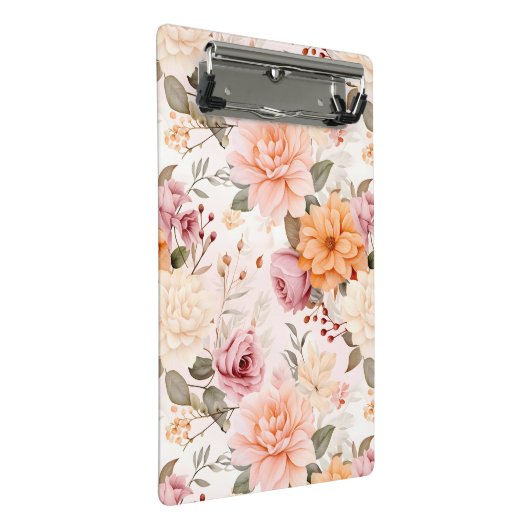 Mini Porte-bloc Une série de fleurs automnales Design 2 (Incliné)