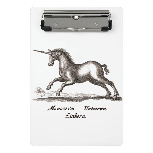 Mini Porte-bloc Unicorn Classic Running Magic Woodland Créature (Devant)