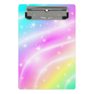 Mini Porte-bloc Unicorn Pastel Rainbow Color Porte - bloc