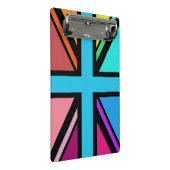 Mini Porte-bloc Union Jack/Drapeau Multicolore+Noir (Incliné)