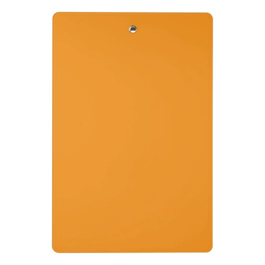 Mini Porte-bloc Unique Classique Simple Orange & Blanc (Dos)