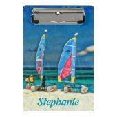 Mini Porte-bloc Vacances à la plage tropicale (Devant)