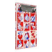 Mini Porte-bloc Valentine Retro Love Hugs Motif (Incliné)