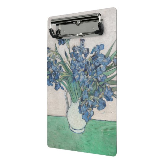 Mini Porte-bloc Van Gogh Iris Vase Peinture Impressionnisme (Angle2)
