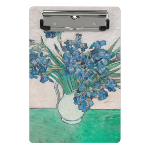 Mini Porte-bloc Van Gogh Iris Vase Peinture Impressionnisme