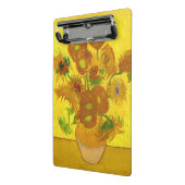Mini Porte-bloc Van Gogh Quinze Tournesols Dans Un Vase Art (Angle2)