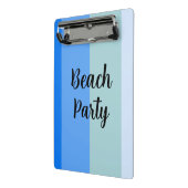 Mini Porte-bloc Vibes De Plage, Bleues (Angle2)