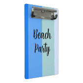 Mini Porte-bloc Vibes De Plage, Bleues (Incliné)