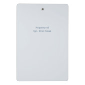 Mini Porte-bloc Vie marine nautique (Dos)