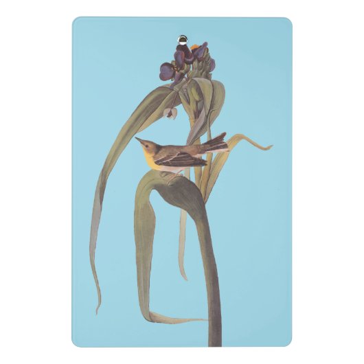 Mini Porte-bloc Vireo Songbird d'Audubon (Dos)