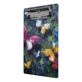 Mini Porte-bloc Vol de papillon abstrait vibrant (1) (Angle2)