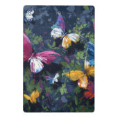 Mini Porte-bloc Vol de papillon abstrait vibrant (1) (Dos)