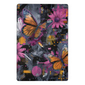 Mini Porte-bloc Vol de papillon abstrait vibrant (4) (Dos)