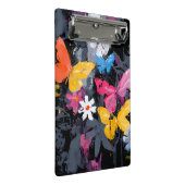 Mini Porte-bloc Vol de papillon abstrait vibrant (5) (Incliné)