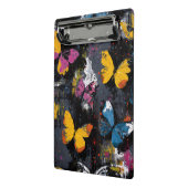 Mini Porte-bloc Vol de Papillon Abstrait Vibrant (8) (Angle2)