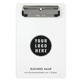 Mini Porte-bloc Votre logo d'entreprise Employés du bureau d'entre