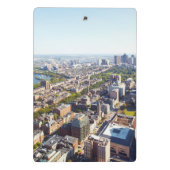 Mini Porte-bloc Vue aérienne de Boston (Dos)