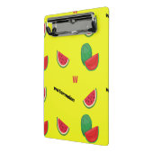 Mini Porte-bloc W pour le jaune pastèque (Angle2)