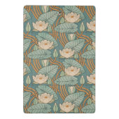 Mini Porte-bloc Water Lys Lily Art Nouveau Nature (Dos)