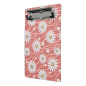 Mini Porte-bloc Wavy Pink Daisies (Angle2)