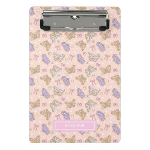 Mini Porte-bloc Whimsical Butterfly Girl Personnalisée