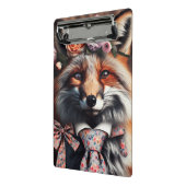 Mini Porte-bloc Wild fox wearing a tie cute  (Angle2)