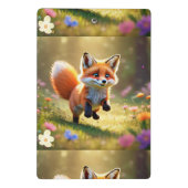 Mini Porte-bloc "Wildlife Fox Wonder" (Dos)