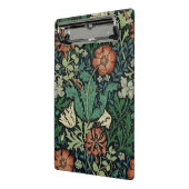 Mini Porte-bloc William Morris Compton Floral Art Nouveau Motif (Angle2)