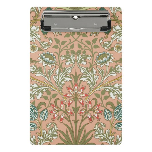 Mini Porte-bloc William Morris Hyacinth Flower Rose Art (Devant)