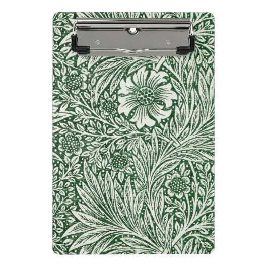 Mini Porte-bloc william morris marigold fleurs vertes (Devant)
