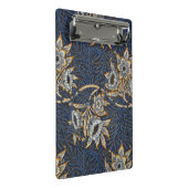 Mini Porte-bloc William Morris Tulip Willow Blue Motif (Incliné)