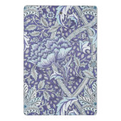 Mini Porte-bloc William Morris Windrush fleurs bleues (Dos)
