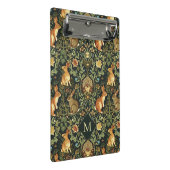 Mini Porte-bloc William Morris Woodland Lapins floraux Noël (Incliné)