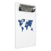 Mini Porte-bloc World map in watercolor (Incliné)