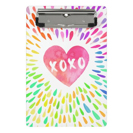 Mini Porte-bloc Xo Heart (Devant)