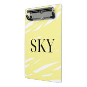 Mini Porte-bloc Yellow Sky Clipboards (Angle2)