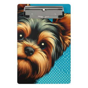 Mini Porte-bloc Yorkie Yorkshire Terrier mignon Art Pop
