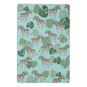 Mini Porte-bloc Zebra Monstera (Dos)