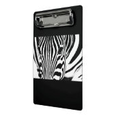 Mini Porte-bloc Zebra portrait noir et blanc (Angle2)