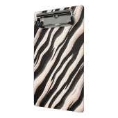 Mini Porte-bloc Zebra raye une texture transparente + vos idées (Angle2)