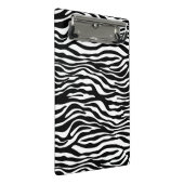 Mini Porte-bloc Zebra rayures motif noir & blanc + vos idées (Incliné)