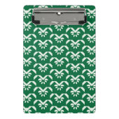Mini Porte-bloc Zigzag floral vert (Devant)