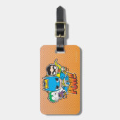 Mini Pow Bagagelabel (Voorkant verticaal)