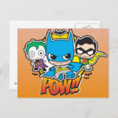 Mini Pow Briefkaart (Voorkant / Achterkant)