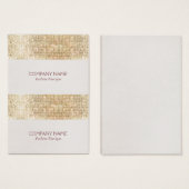 Mini prix, cadeau ou hang Sparkin or (Devant & derrière)