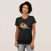 Mini Rainbow dinosaur T-shirt (Voorkant volledig)