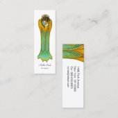 Mini Rapidité des fleurs ~ Carte de visite mince (Devant / Derrière)