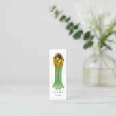 Mini Rapidité des fleurs ~ Carte de visite mince (Debout devant)