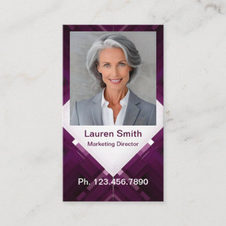 Mini Resume Kaart | Netwerk Kaart Geo Modern Contactkaartje