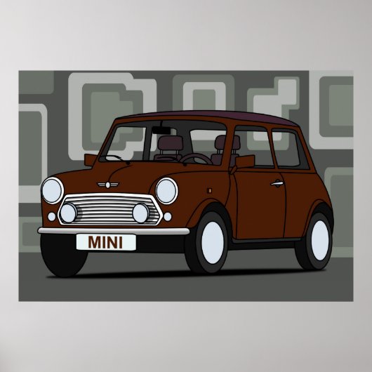 Mini retro poster (Voorkant)